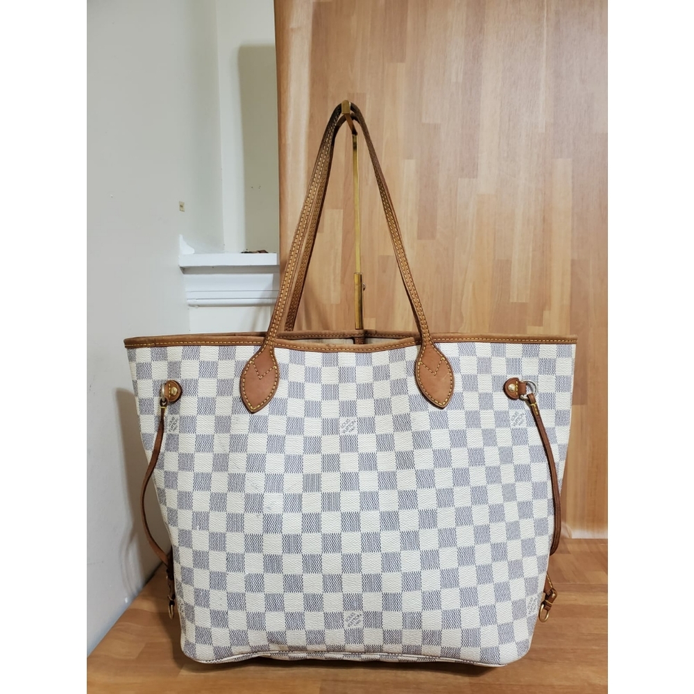 LOUIS VUITTON Damier Azur Neo Neverfull MM